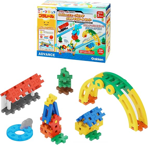 Gakken Sta:Full 83736 New Block Diorama Master Set (Recommended Age: 3 Years and up)
