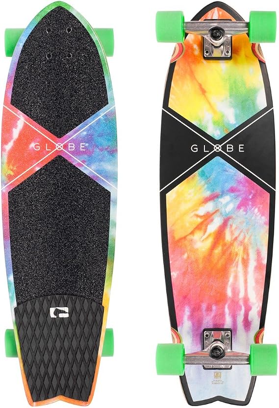 Globe Chromatic Cruiser Tie Dye Skateboard Complete