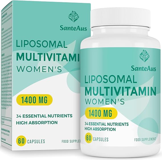 Liposomal Multivitamin for Women 50+ with Iron, 60 Capsules