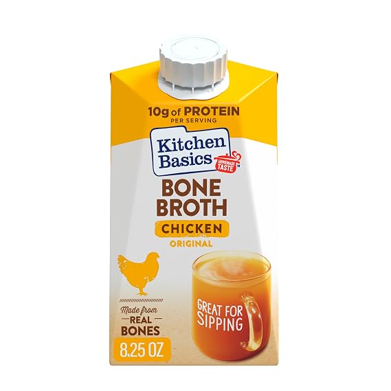 Kitchen Basics Original Chicken Bone Broth, 8.25 Oz Carton