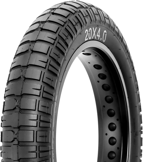 MOHEGIA E-Bike Fat Tire: 20x4.0/20x4.5/20x5.0/26x4.0 Inch Folding Heavy Duty Fat Tire for Electric Bicycle,MTB and Trike for Urban Commuting Or Off-Road Riding