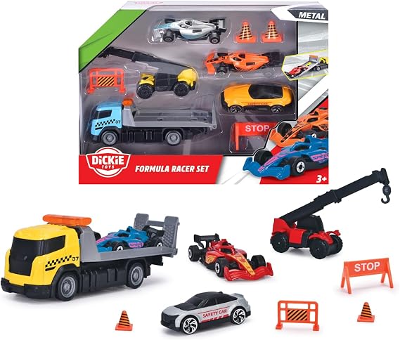 Dickie Toys Formula Racer Set