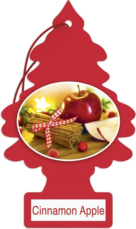 Car Freshner Tree Cinnamon Apple Car Freshener, U1P10338