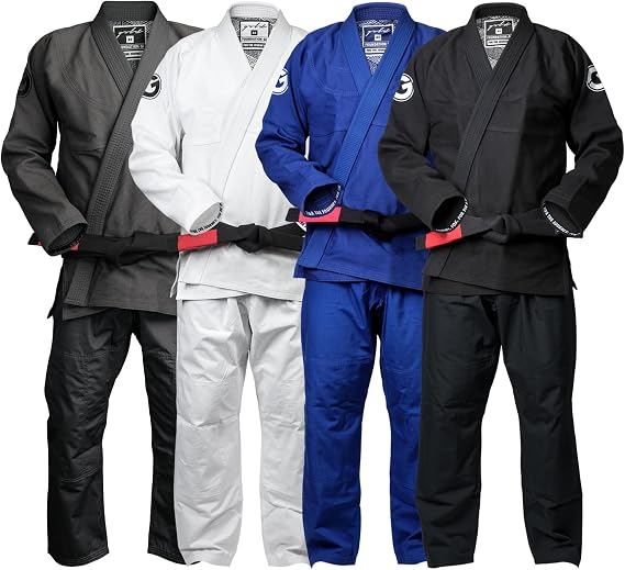 Gold BJJ Foundation Gi - Pearl Weave Jiu Jitsu Gi for Men and Women - IBJJF Competition Legal BJJ Gi