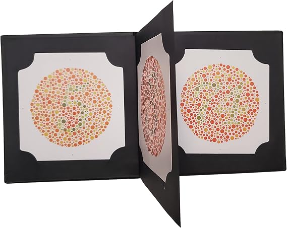 Ishihara Test Chart Books, for Color Deficiency