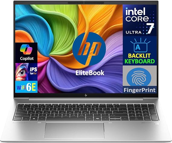 HP EliteBook 860 G11 Copilot+ Business Laptop 16.0" IPS FHD+ Display