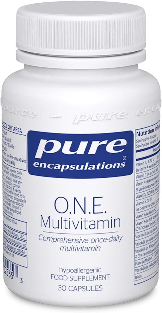 Pure Encapsulations O.N.E. Multivitamin, 30 Capsules