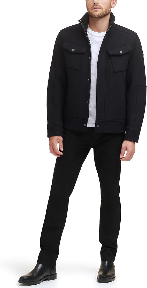 Kenneth Cole New York Men's 441nb824-blk-xx-large