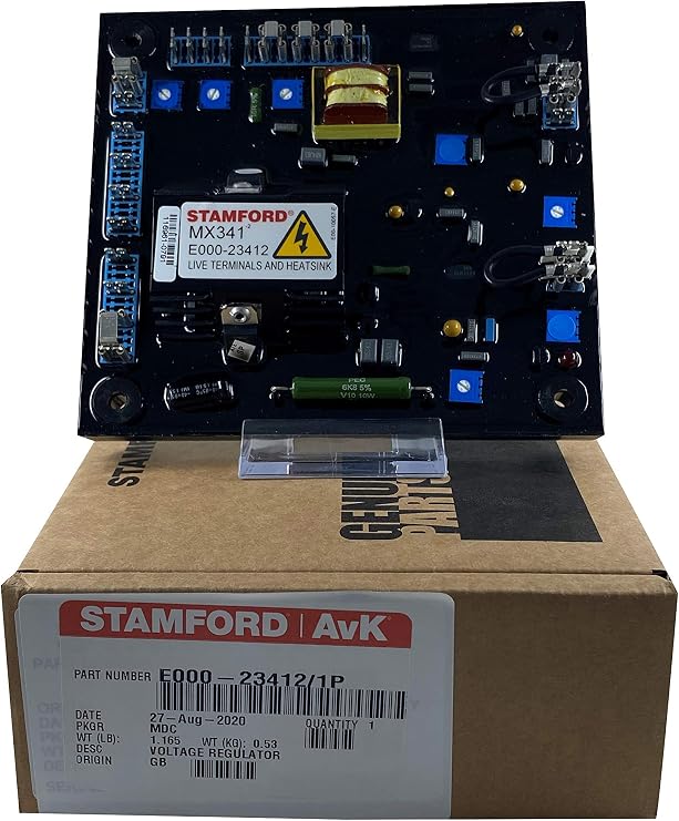 STAMFORD MX341 AVR | 100% Original | | Official Stamford Distributor | Stamford P/N E000-23412/1P | 100% Manufactured in The U.K.