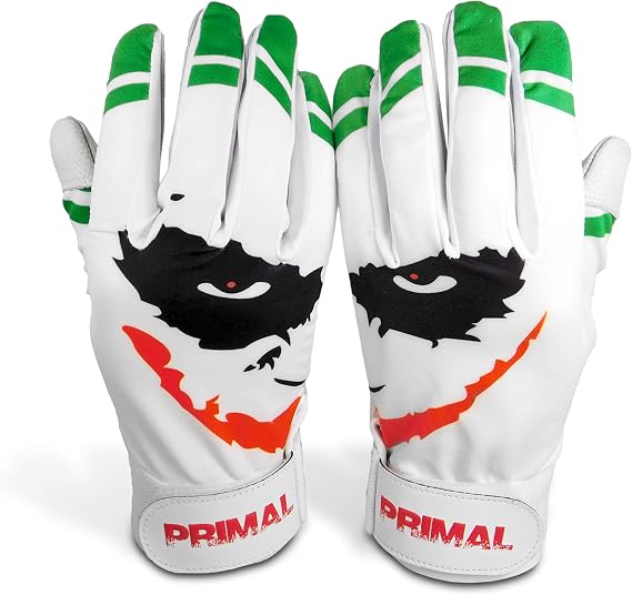 Youth Smiley Baseball Batting Gloves (Small)
