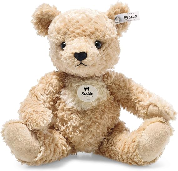 Steiff Paddy Teddy Bear, 12 inches, Made of Cuddly, Golden Brown Plush