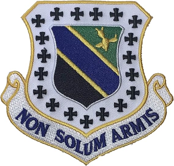 Non SOLUM ARMIS 3rd Wing Patch Plastic Backing