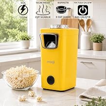 Mioji Mio POPX1 Yağsız Kompakt Mısır Patlatma Makinesi - Sarı