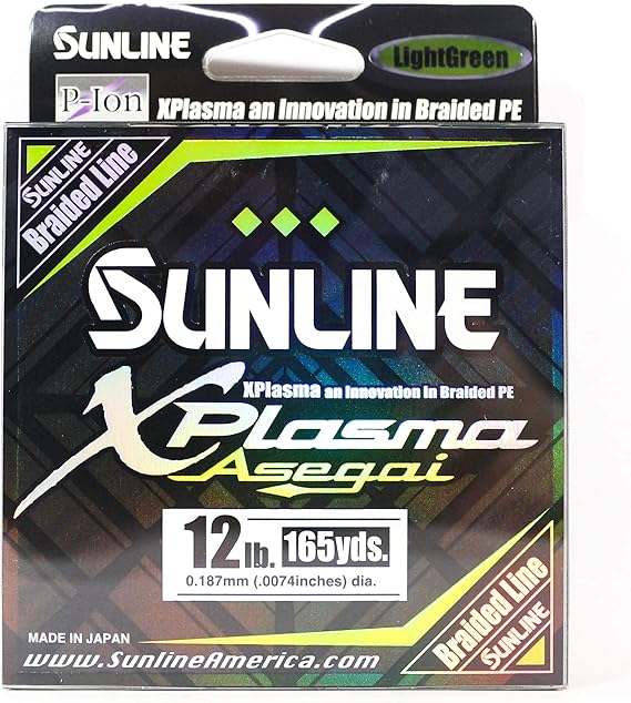Sunline Xplasma Asegai 12LB 165 yd Light Green