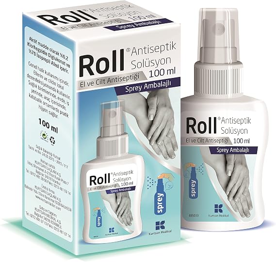 Roll Antiseptik Kutulu 100 Ml