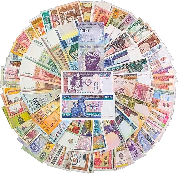 20 Souvenir Notes - Decorative World Paper Note Collection - 10+ Countries - Educational and Collectible Set