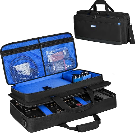 Guitar Pedal Board Case Compatible with Boss ME-90/GT-1000/GX-100/ME-80