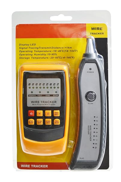 Benetech GM60 Wire Tracker, Multi-Purpose Wire Tracker,gt;1KM