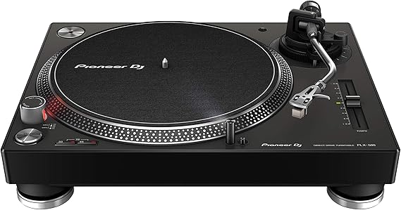 Pioneer DJ PLX-500 High Torque Turntable, USB, Black