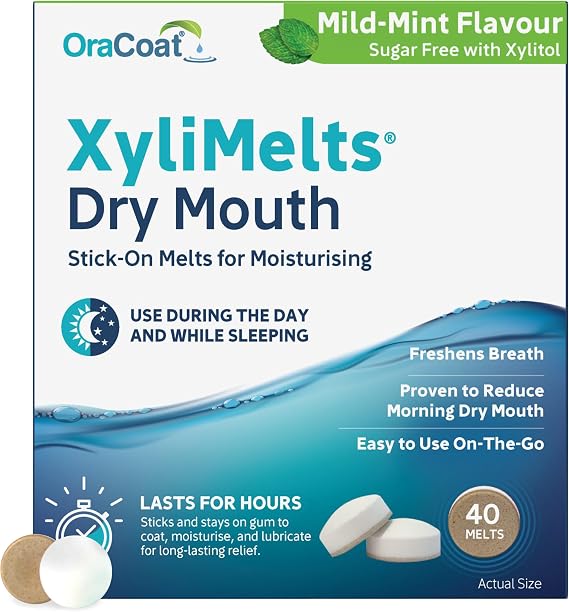 Xylimelts for Dry Mouth-M Size 40ct