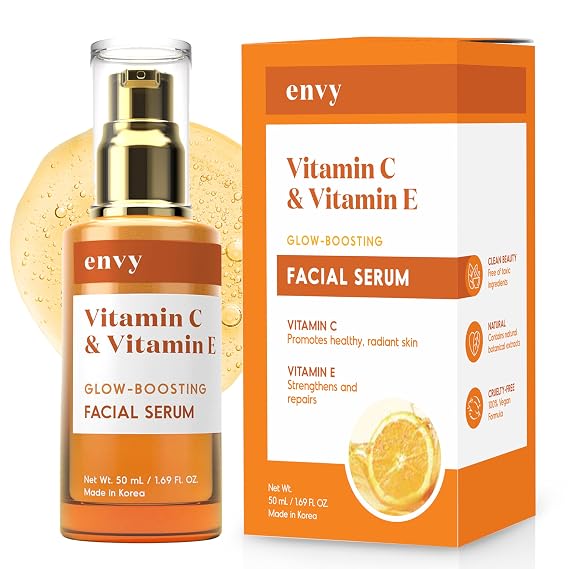 Vitamin C Radiant Face Serum - Dermatologist Tested for Dull & Dry Skin