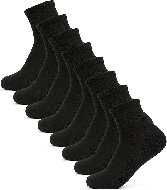 Fruit of the Loom Womens Everyday Basics Socks, Breathable with Half Cushion (Multi-Packs)