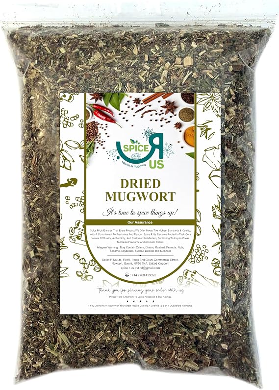 Mugwort Dried Herbs | Artemisia Vulgaris Premium Quality 100g