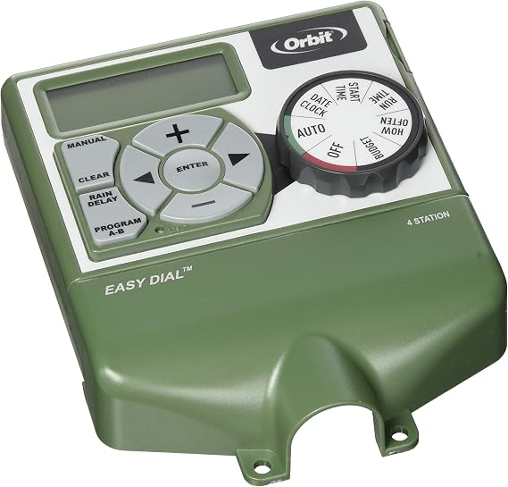 Orbit Underground 57874 4-Zone Indoor Timer Water Irrigation Controller