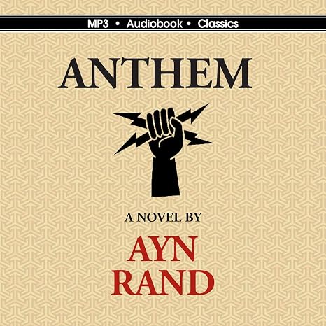 Anthem - MP3 CD Audiobook in CD jacket