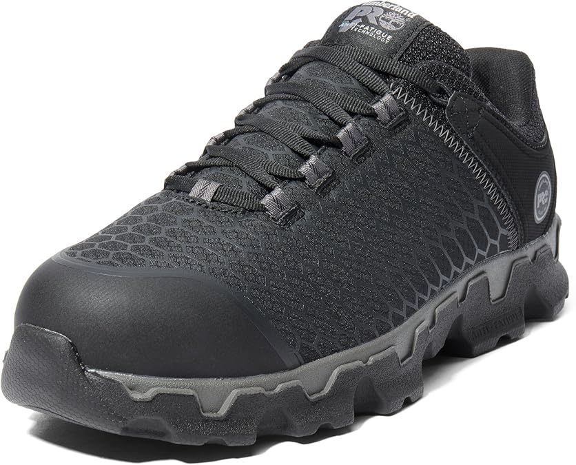 Timberland PRO Mens Powertrain Sport Alloy Safety Toe Static Dissipative Industrial Athletic Work Shoe