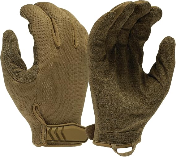 Venture Gear Tactical Medium-Duty Adjustable Operator Gloves Touchscreen Blackout Large