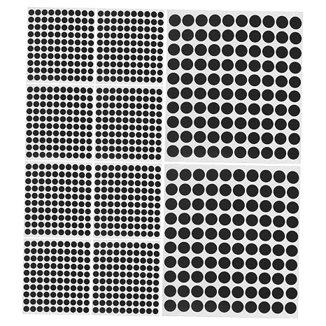 LED Blocking Stickers 10 Sheets PET for Router Sleep Light Dimming