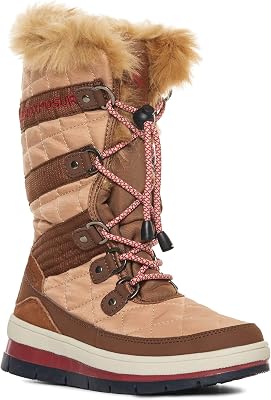 ZeroXposur Womens Montana Tall Waterproof Snow Boots - Warm Winter Boots for Women