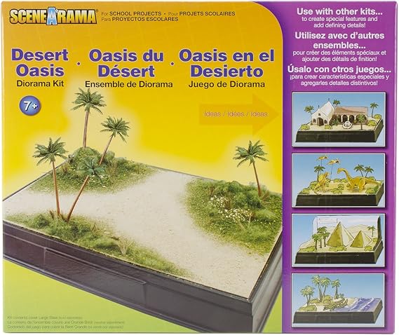 Scene-A-Rama Desert Oasis Diorama Kit