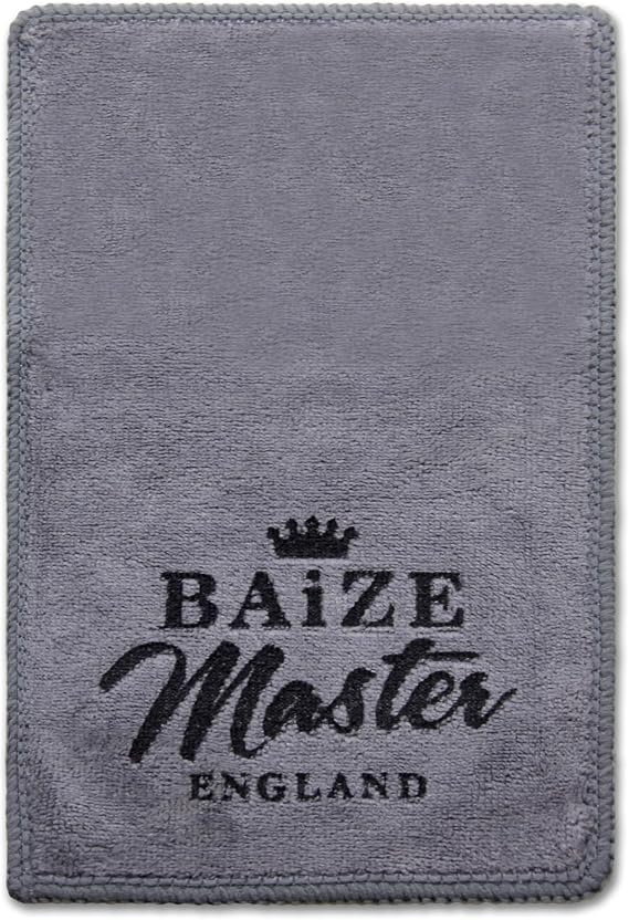 Grey Microfibre Snooker Pool Cue Towel - 20cm x 13cm