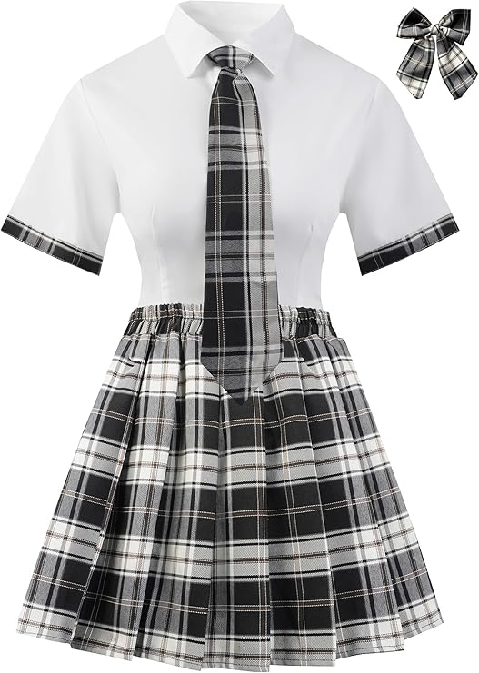 Women School Girl Outfits Set School Girl Costume