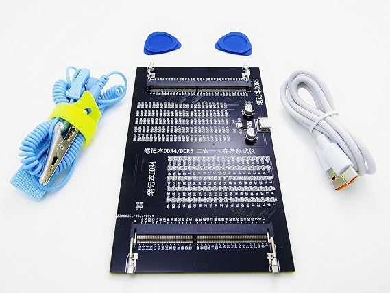 New Laptop DDR4 DDR5 Computer RAM Module Tester Card Combo Set