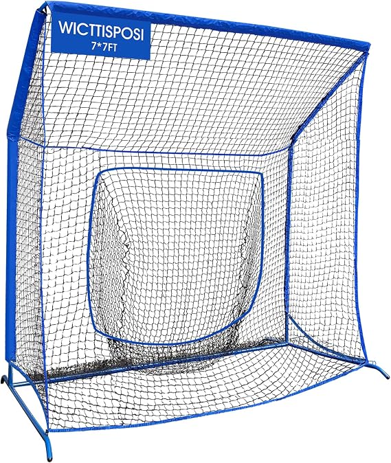 Baseball Softball Net with Blocking System, Batting Cage Practice Net