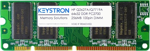 256MB 100 pin DDR SDRAM DIMM Compatible with HP Q2627A Q7719A for LaserJet 4345 4345x 4345xs 4345xm Printer Memory