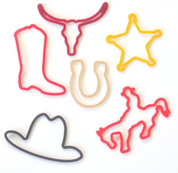 Silly Bandz Wild West - Pack of 24 Bands