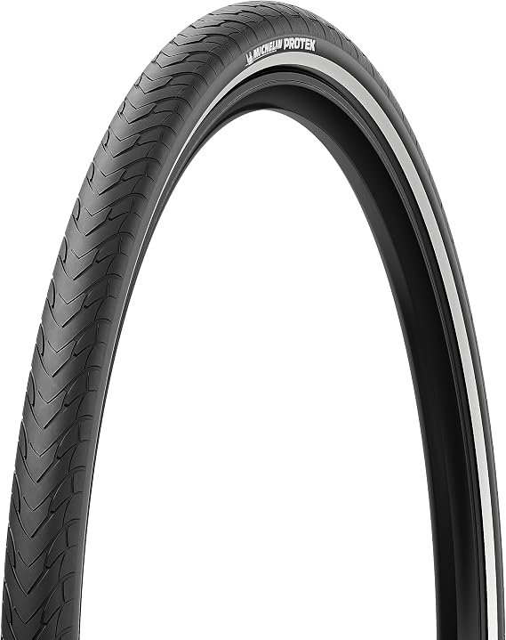 Michelin Protek Road & Touring Tires 700x35/40C with Puncture Protection,