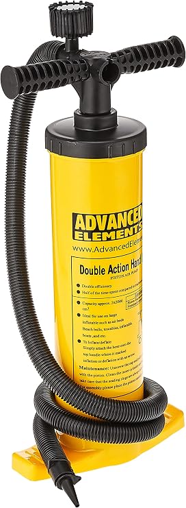 ADVANCED ELEMENTS Double Action Pump w/Pressure Gauge