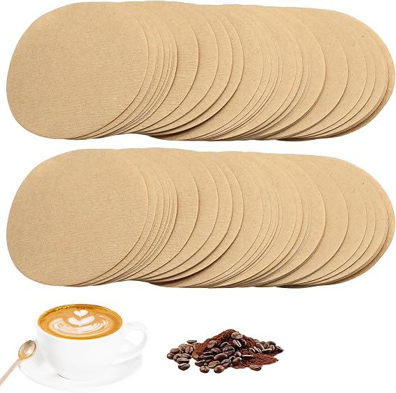 800 Pcs Unbleached Coffee Paper Filters, 51mm, 2 Inch