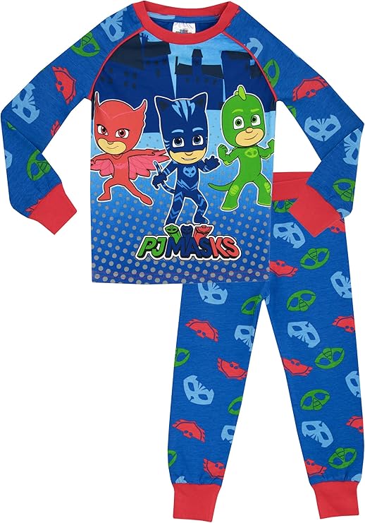 PJ Masks Pyjamas Pyjamas for Boys Catboy Owlette Gekko Pyjamas Children Slim Fit