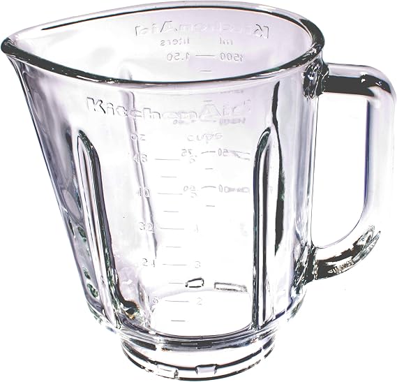 Replacement New Spare Glass jar/Jug 1.5l for KitchenAid Stand Blender (Models Starting KSB555, 5KSB555, KSB565 etc)