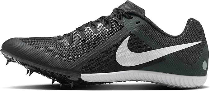 Nike Men Zoom Rival Multi Multievent-Leichtathletik-Spikes Track & Field Shoe, Black Metallic Silver, 8.5 UK