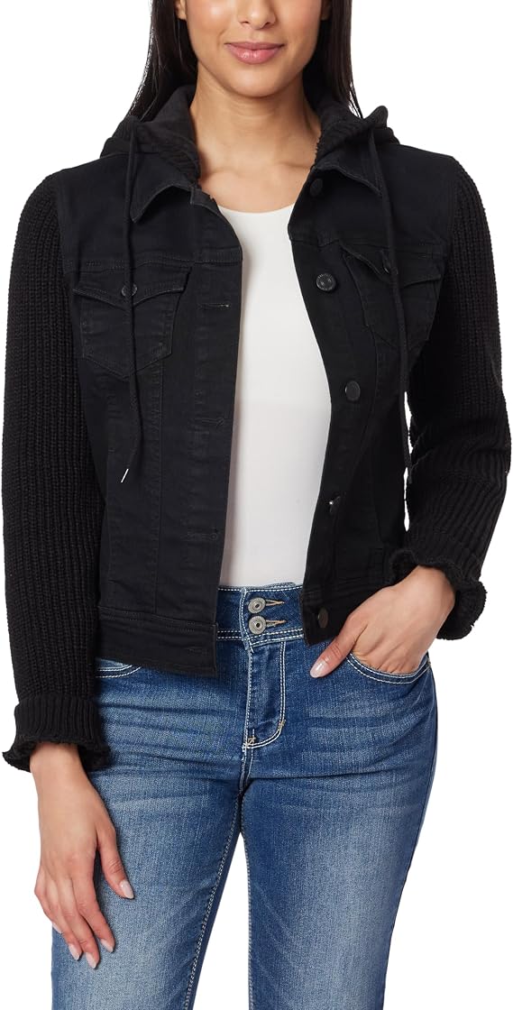WallFlower Women's Dreamer Jackets Juniors, Size-Inclusive