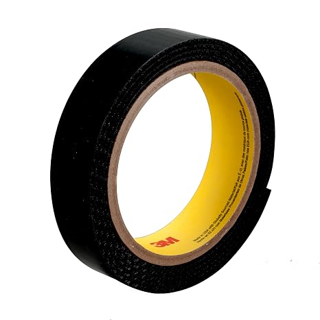 3M Loop Fastener SJ3401, Black, 1 in x 50 yd