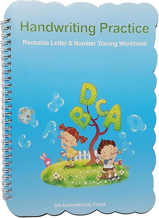 Handwriting Practice - Reusable Letter and Number Tracing Workbook