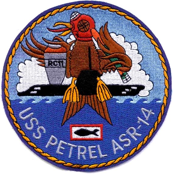 ASR-14 USS Petrel Collectible Novelty Patch